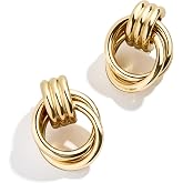 BaubleBar Fashion Earrings - Beautiful Gold-Plated Statement Earrings for Women - Perfect for Gifting