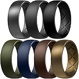 Egnaro Silicone Ring Men, Inner Arc Ergonomic