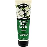 ShiKai - Gardenia Hand & Body Lotion, Plant-Based, Perfect for Daily Use, Rich in Botanical Extracts, Makes Skin Softer & More Hydrated, Mildly Formulated for Dry, Sensitive Skin, Thick Texture (8 oz)