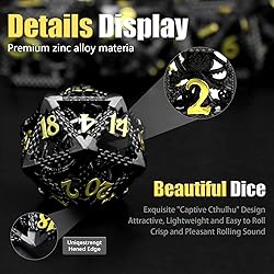 DND Dice Set Dungeons and Dragons Dice, ZHOORQI
