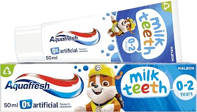 Aquafresh Paw Patrol Milk Teeth Toothpaste 0-2 Years 50ml