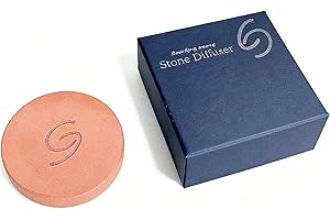 HAYIBUKES Terracotta Stone Diffuser Handcrafted Natural Ceramic Passive Diffuser for Long Lasting Aromas Perfect for Small Spaces Desks Cars and More, Reusable Portable Thoughtful Gift for Loved Ones