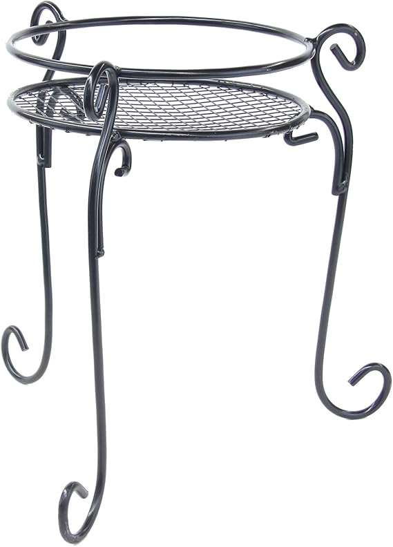 Plant pot stand for pots up to 26cm in diameter For use inside or