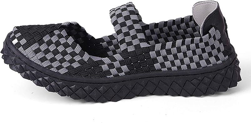 scarpe comode intrecciate