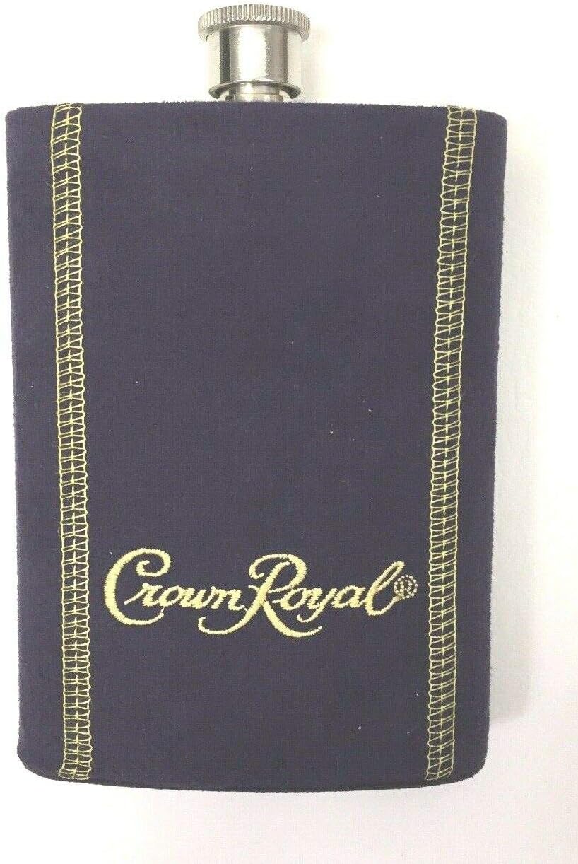 Crown Royal Purple Suede Flask