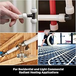 Pex-A 1-1/4" PEX Pipe, Oxygen Barrier Flexible