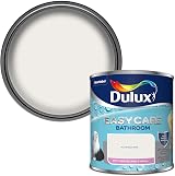 Dulux Easycare Bathroom Soft Sheen Pure Brilliant White Emulsion Paint 1L