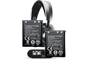 EXMUMCMR [2PCS NP-45 Battery, Compatible with Steelseries Headset Battery for Arctis Nova Pro Wireless Multi-System Gaming Headset for Xbox, for Playstation Battery 700MAH 3.7V/2.59WH
