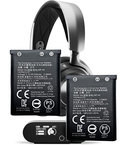 Replacement Battery for Wireless In Ear TV Headsets