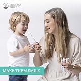 Matchstick Monkey Baby Toothbrush Ultrasonic Soft Bristles BioCote Cap AAA view 7