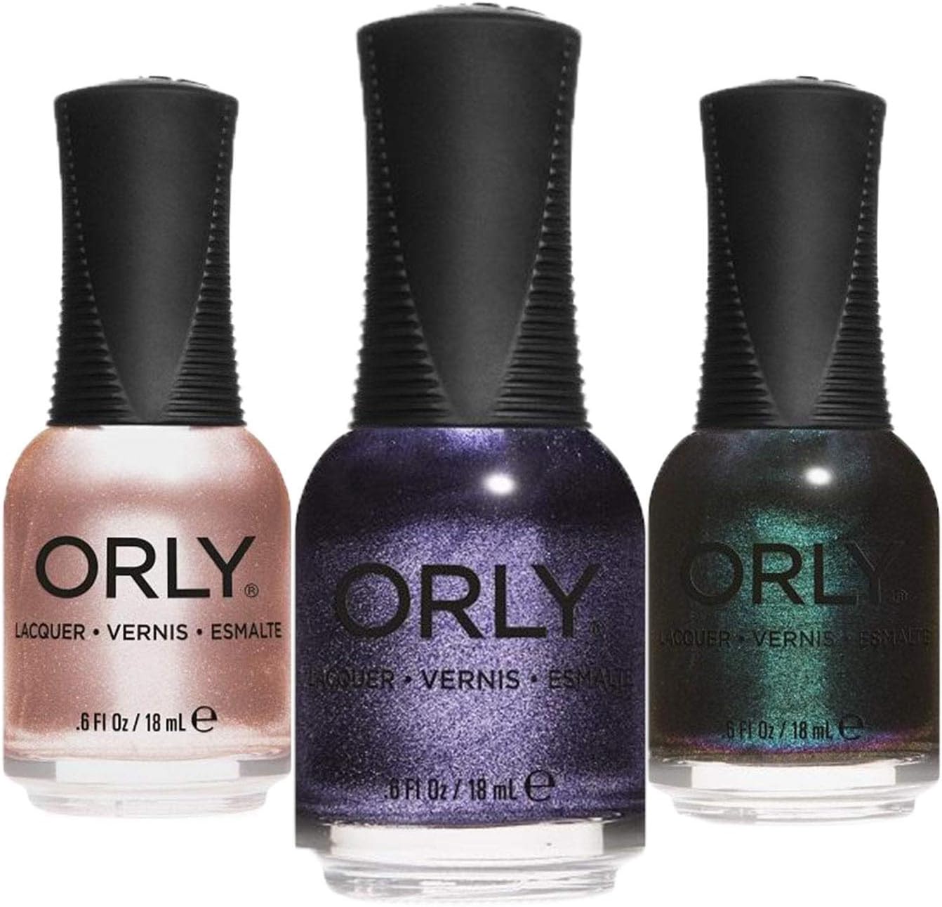 ORLY Nail Lacquer Polish, Nebula, 0.6 oz, Purple, 18 ml (Pack of 1) - Image 3