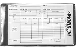 Kwik Goal Referee Wallet, Black, Black, one Size, Kwik Goal Referee Wallet