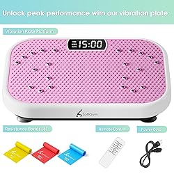 SoftGym Vibration Plate Exercise Machine for