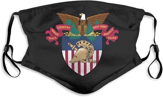 United States Military Academy Unisex Face Mask with 5-Layer Filters