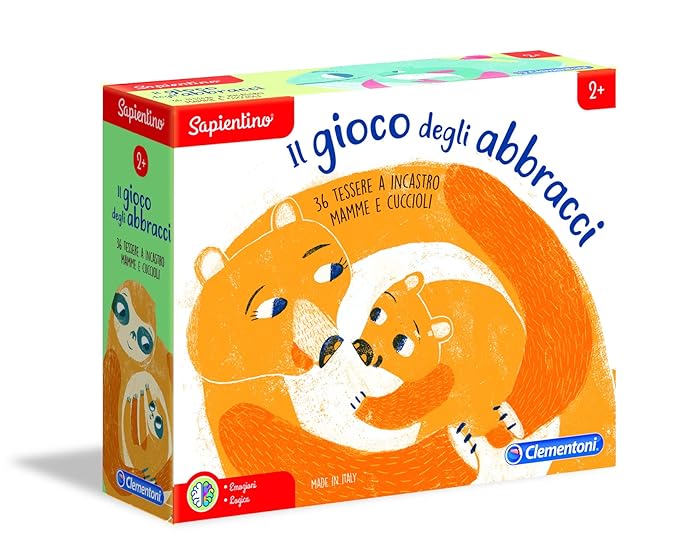 Clementoni 16126 Sapientino Il Abbracci Gioco Educativo Multicolore 16126