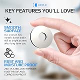 Keple M10 Flat Penny Washer Pack of 10 Zinc Plated Alloy Steel DIN ISO 7093 view 2