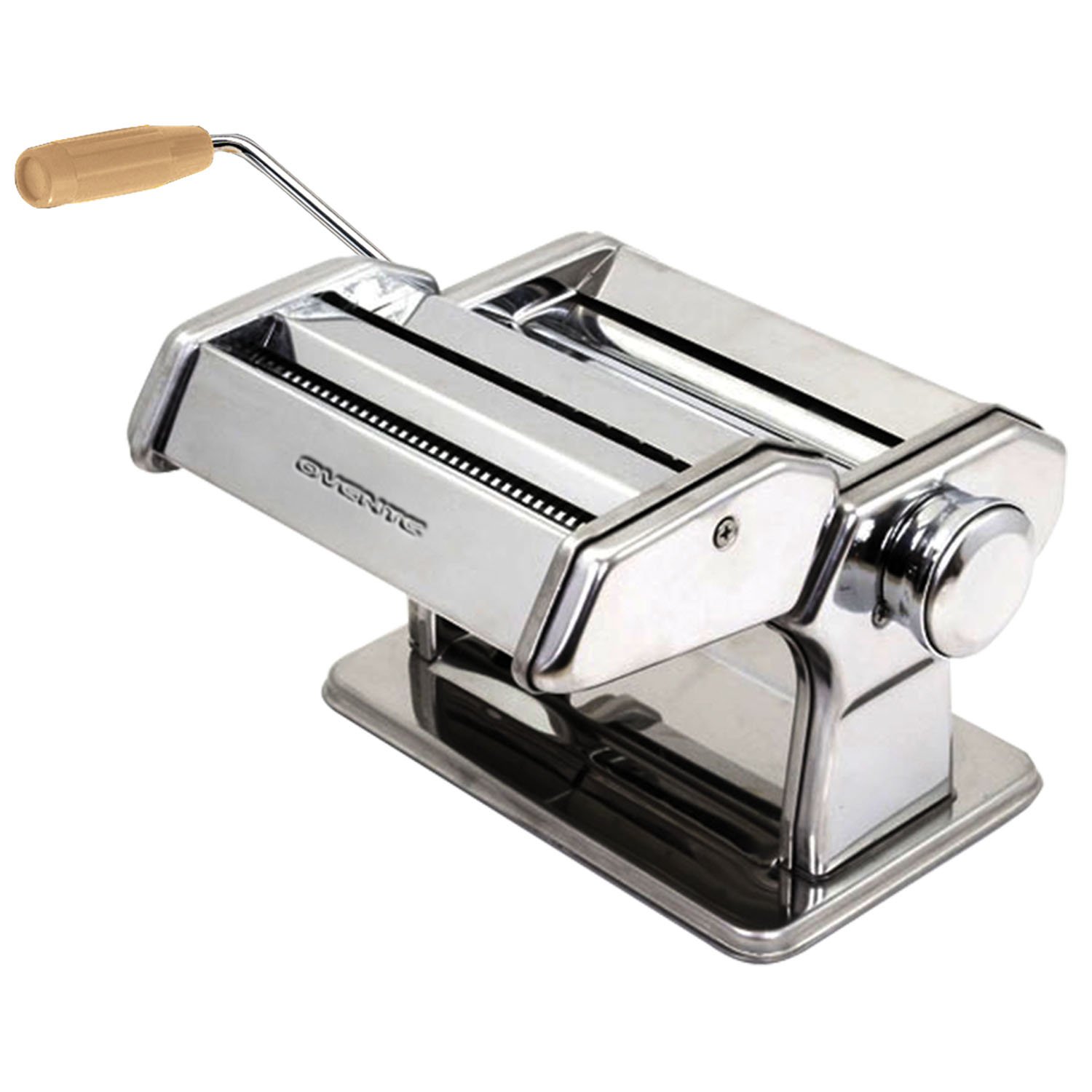 Ovente Vintage Stainless Steel Pasta Maker, 180mm, Polished Chrome (PA518S) eBay