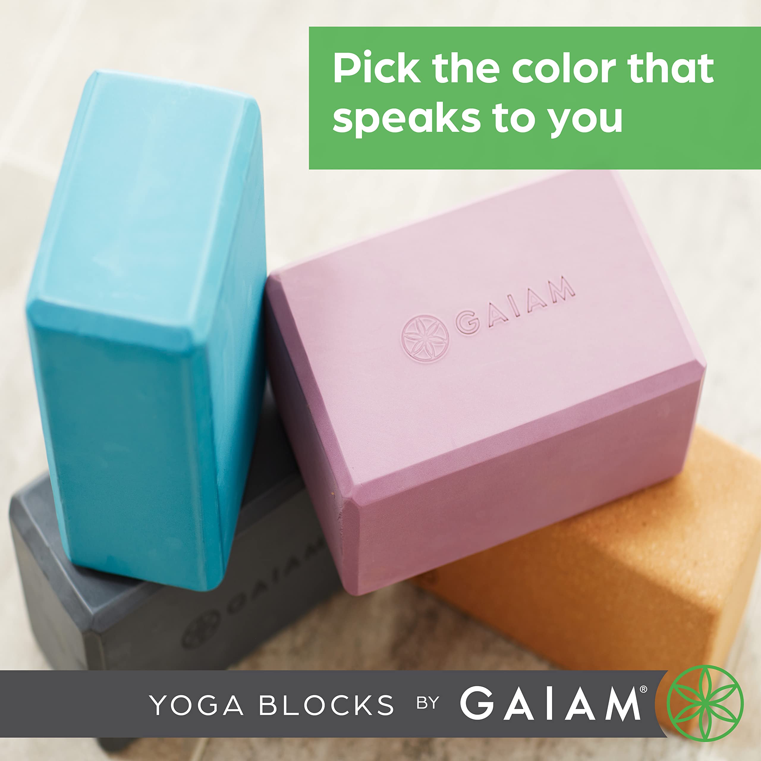 Gaiam Yoga Block