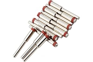 Preamer 12 Pcs 1/8 Shank Cut-Off Wheel Holder Screw Mandrel Compatible with Most Rotary Tool Bit Accessories