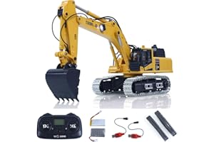 TOUCAN RC HOBBY 1/50 RC Digger PC520 Electric Lifting Radio Control Excavator Engineering Vehicle Metal Tracks Lights Sound S