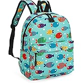 Zicac Toddler Backpack for Boys Girls 12 inch Mini Kids Backpack for School & Travel, Preschool Kindergarten Cartoon Daypack