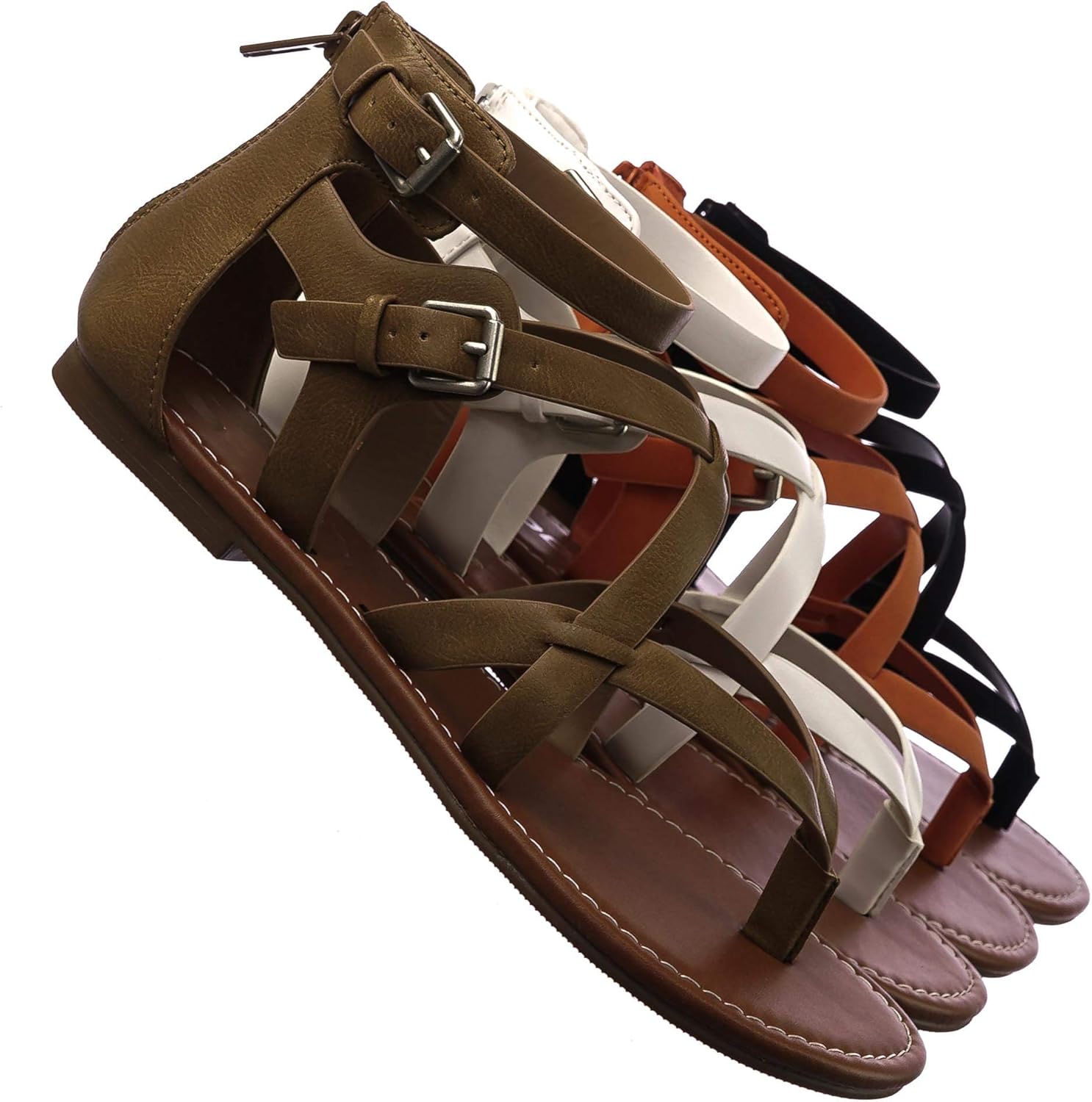 roman strappy sandals