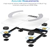 Healthkeep Smart Body Fat Scale 13 Metrics 180kg Bluetooth iOS Android view 7
