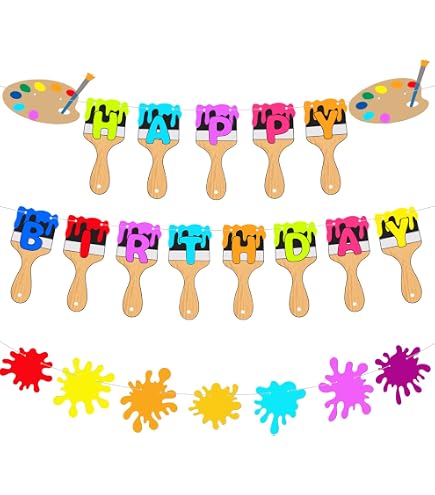 Creative Converting „Happy Birthday“ Banner Mit Katzen-Motiv – 7 Fuß Lang, Bunt, Wiederverwendbar