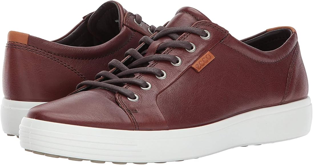 ecco soft 7 leather lace up sneaker