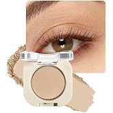 BestLand Nude Whisper Single Eyeshadow for Mature Skin &ndash; Soft Matte Nude Beige, Silky Smooth Finish, Ultra-Pigmented &amp; Long-Lasting Natural Eye Color for Everyday Makeup, Effortless Blendable Cream