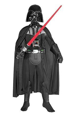 Rubie's 3882014 - Darth Vader Deluxe Child Kostüm, M