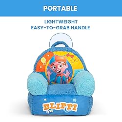 Delta Children - Blippi Cozee Buddy Kids Chair, Blue