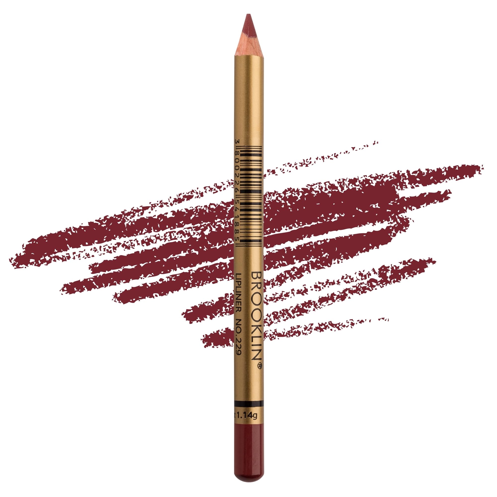 Impala - Brooklin Matte Waterproof Lip Liner | Colour 229 Red brown | Long - Lasting Lip Pencil I Smooth Non Smudge Texture