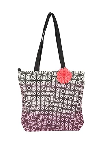 pick pocket Womens Tote Bag (Black & White) (Toshaded 75)