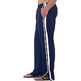 Gioberti Mens Athletic Track Pants with Zip Bottom