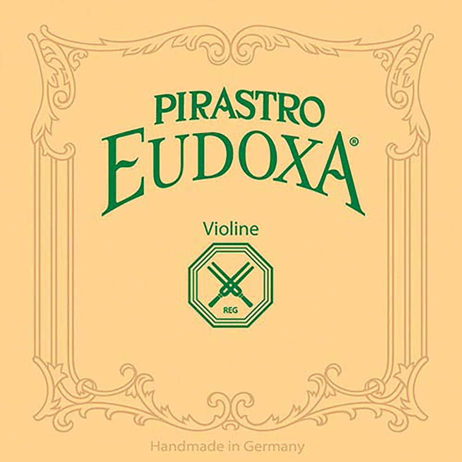 PirastroEudoxa 4/4 Violin String Set - Medium Gauge with Loop-End E
