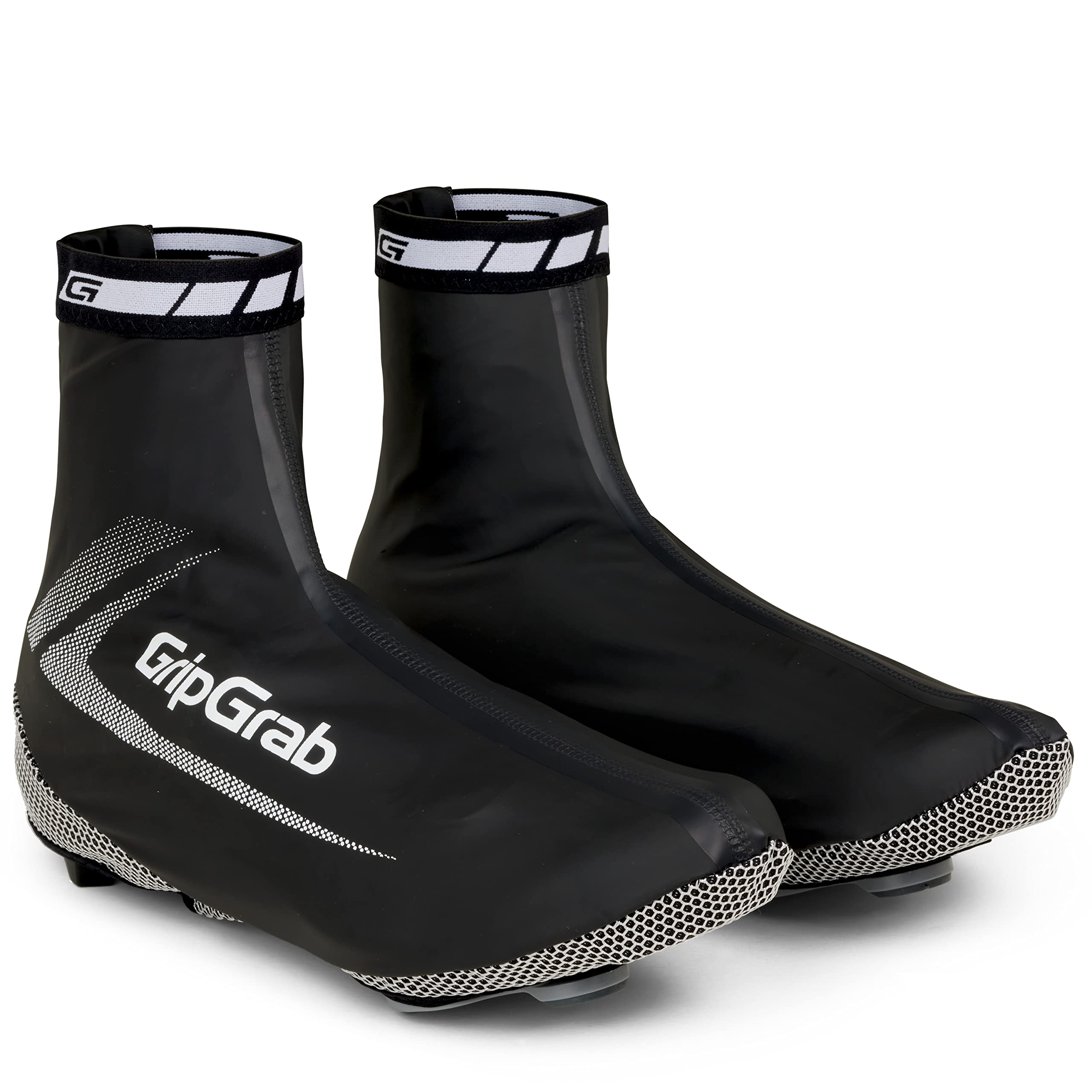 GripGrab Unisex Raceaqua Waterproof Road Shoe Covers, Black, Small EU