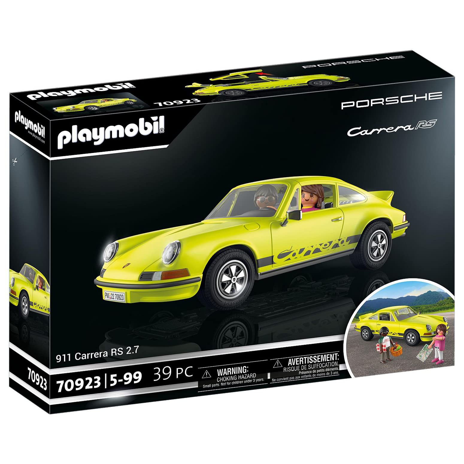 Playmobil 70923 Porsche 911 Carrera RS 2.7, Toy Car for Adults and Children, For Ages 5 to 99