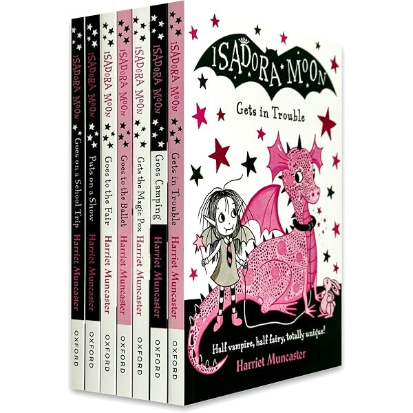 Isadora Moon Series By Harriet Muncaster illustrated 6 Books