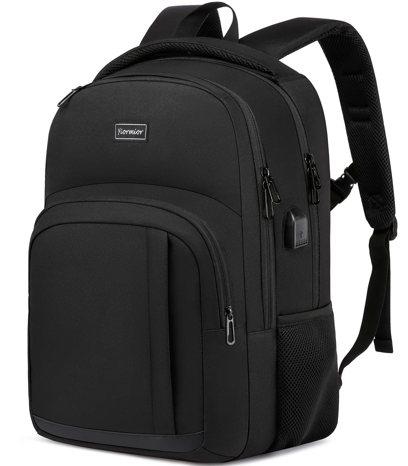 Backpack Men Women School Bags for Boys Girls, Laptop Backpack with USB Charging Port, Business Travel Anti Theft Durable Laptop Bag,Water Resistant Fits 15.6 Inch Laptop