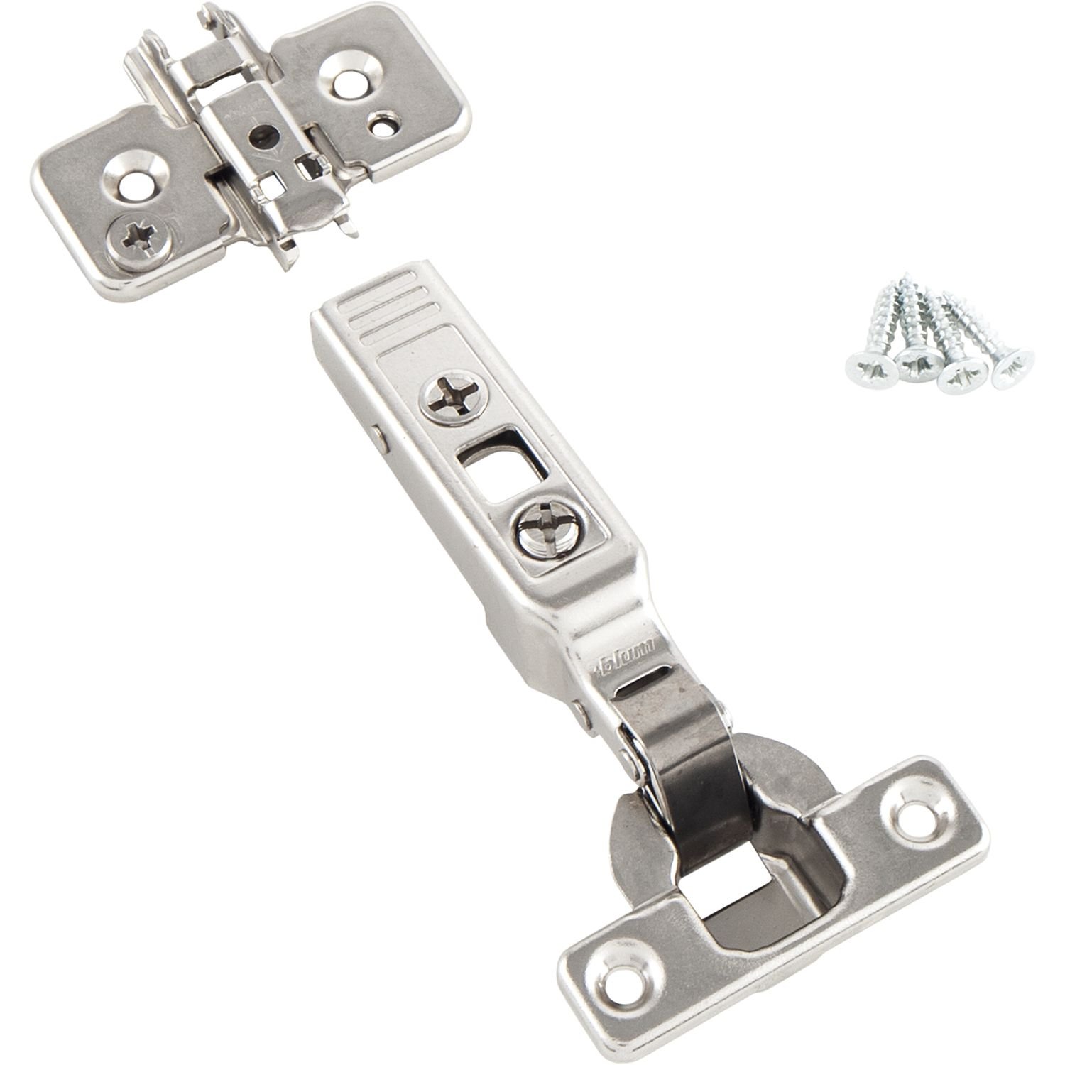 Blum Clip top Blumotion Furniture Hinge Integrated 107 Degree Set Square., 105031162