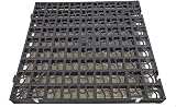 Srendi 4 x Black Plastic Paving Grid 500x500x40mm Interlocking 1m2 view 5