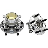 OWLAUTO 512503 Rear Wheel Hub and Bearing Assembly Fit for Honda Civic 2013-2015, Acura ILX 2016-2018,2PCS,5-Lugs