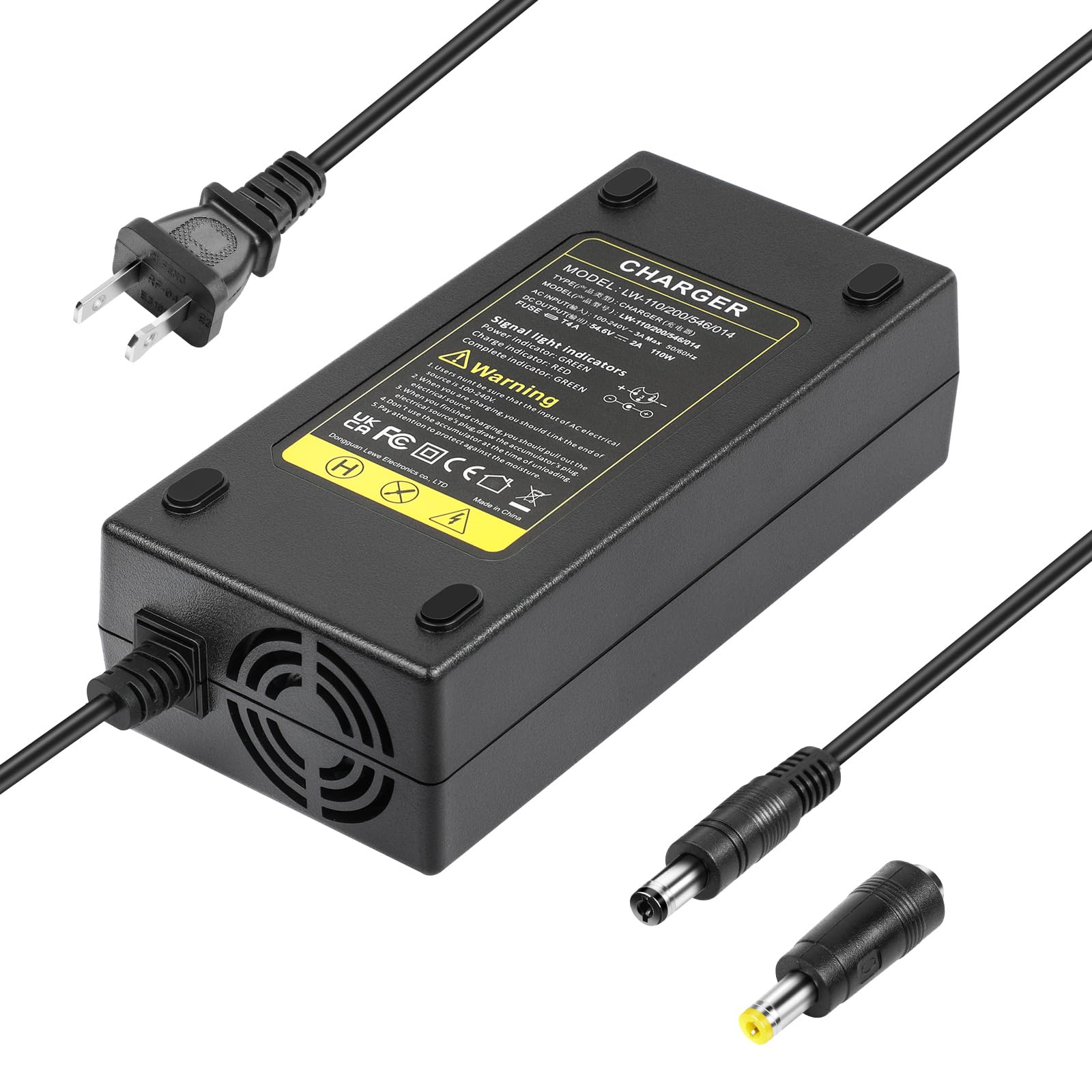 Photo 1 of TREE.NB 54.6V 2A Electric Charger for 48v Fast and Safe Charging of 13S Li-ion Battery