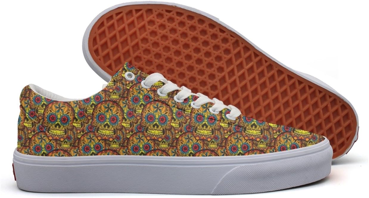 Comfortable Old Star Sugar Skull Man Sports Nursing Boat Casual Sneakers