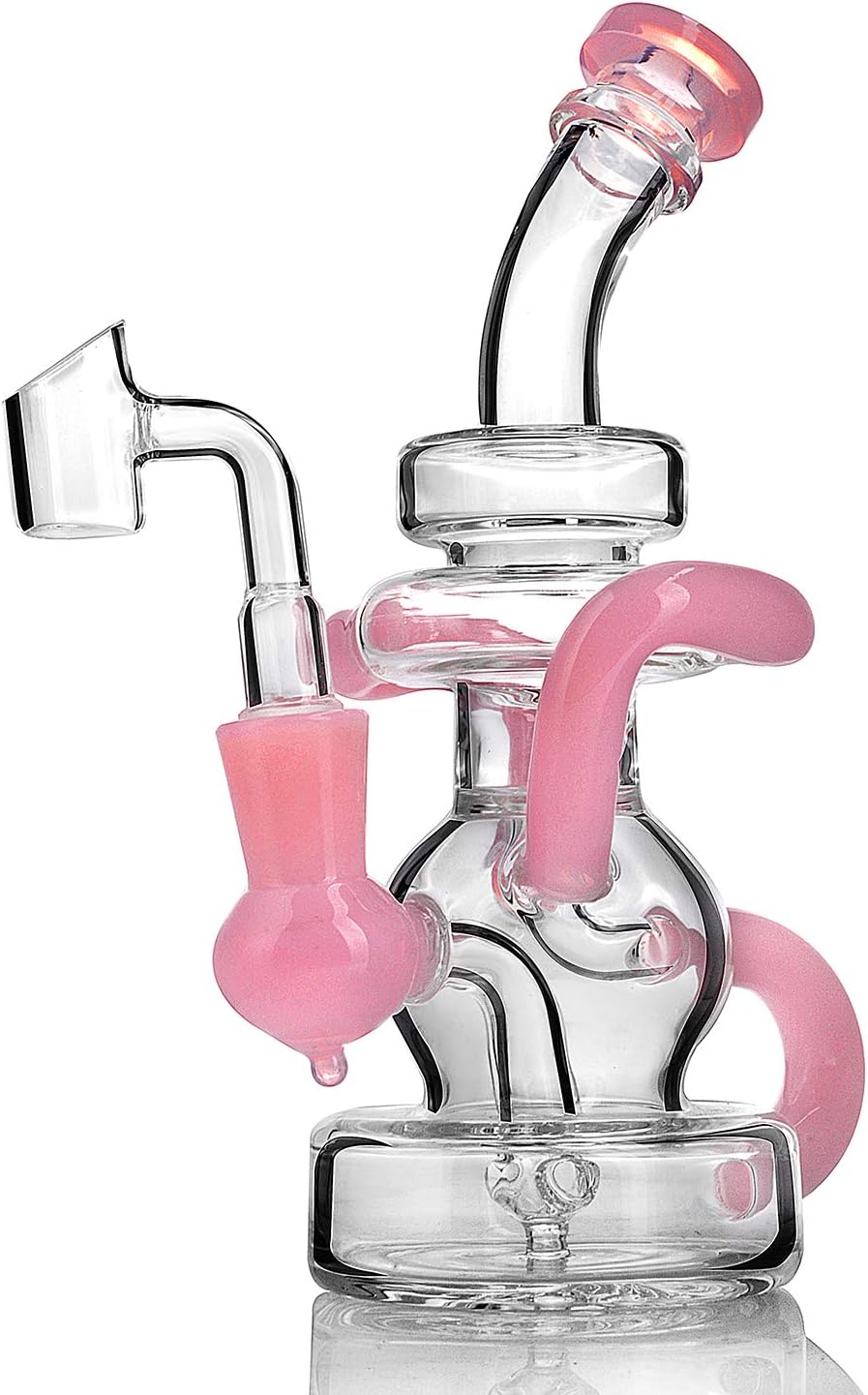 Pink Glass Feb Egg Vase Ornaments 14mm Joint