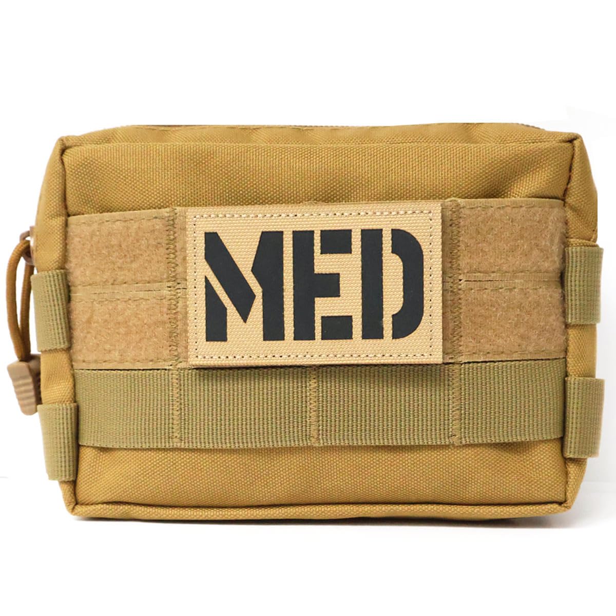 Tan Khaki MOLLE Medic Pouch Waist Pack Tool Bag EDC Organiser Airsoft Military Army Utility Belt Backpack Vest Brown Desert