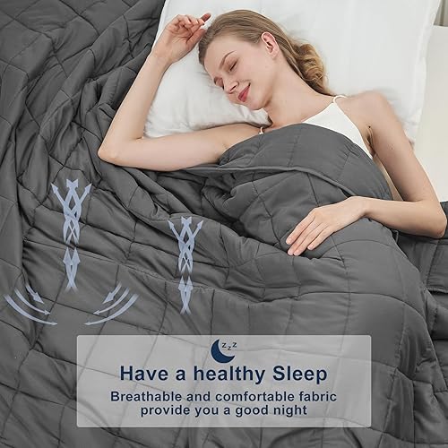 Weighted Blanket for Adults 20lbs, 80