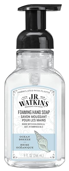 J.R. WATKINS 20632 FOAM HAND SOAP, OCEAN BREEZE...
