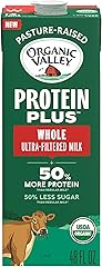 Organic Valley Protein Plus Organic Whole Ultra-Filtered Milk, 48 fl oz
